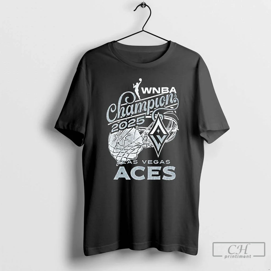Classic Las Vegas Aces 2025 Wnba Champions Retro Ornaments T Shirts