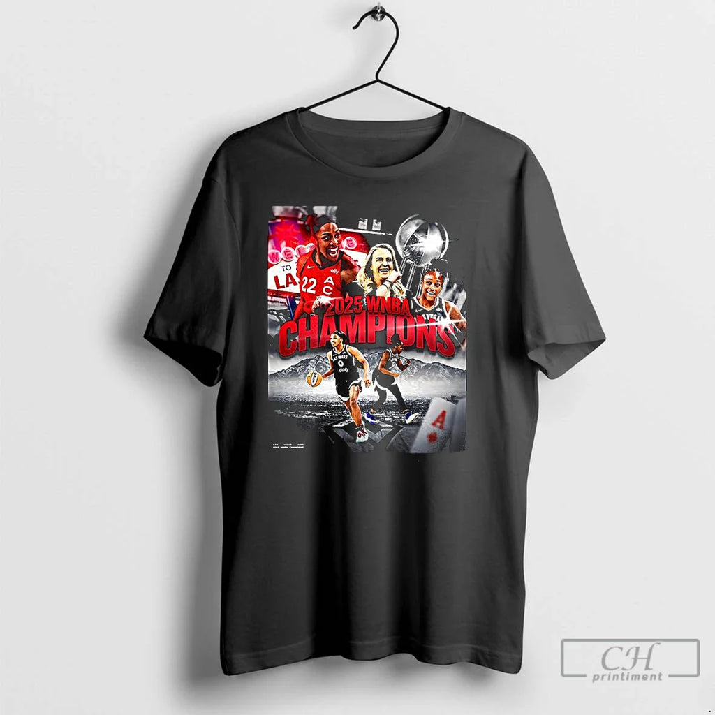 Classic Las Vegas Aces Wnba Champions Back On Top 2025 T Shirts