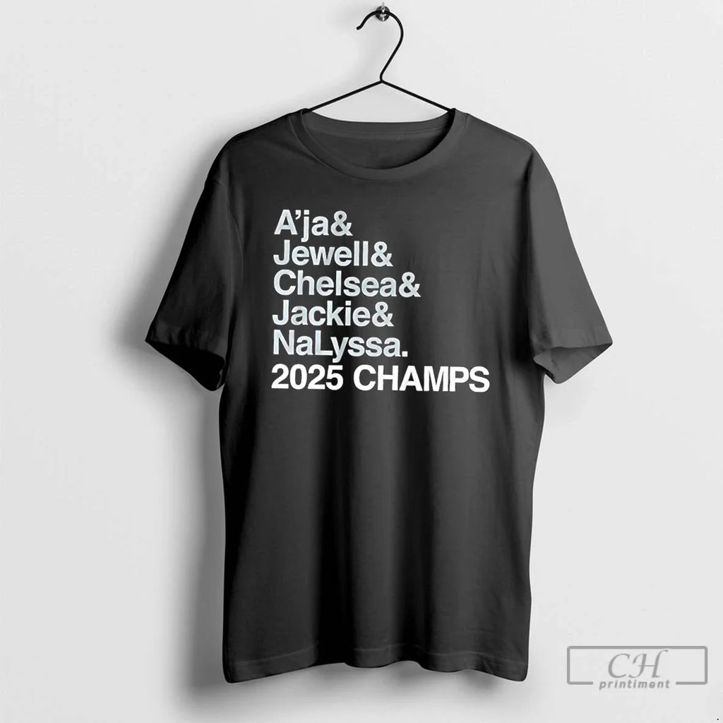 Classic Las Vegas Ampersand 2025 Champs Aja Jewell Chelsea Jackie And Nalyssa T Shirts