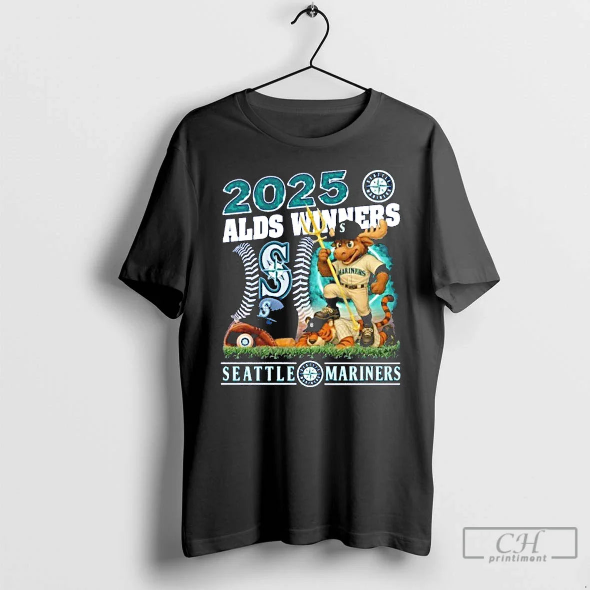 Classic Mascot Mariners 2025 Alds Winner T Shirts