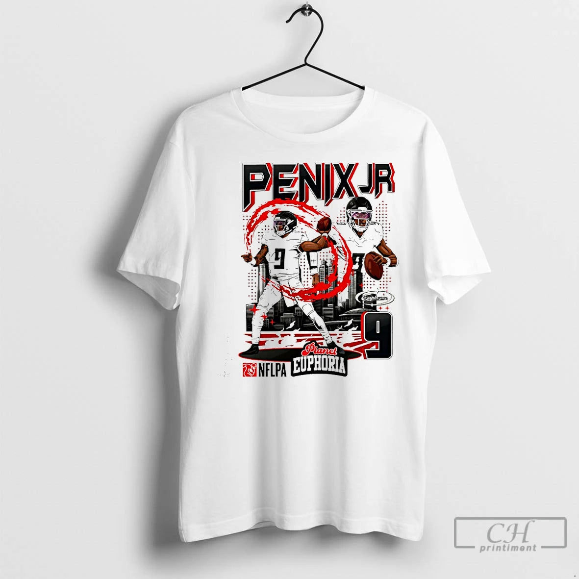 Classic Michael Penix Jr 9 Atlanta Falcons Quarterback Comic