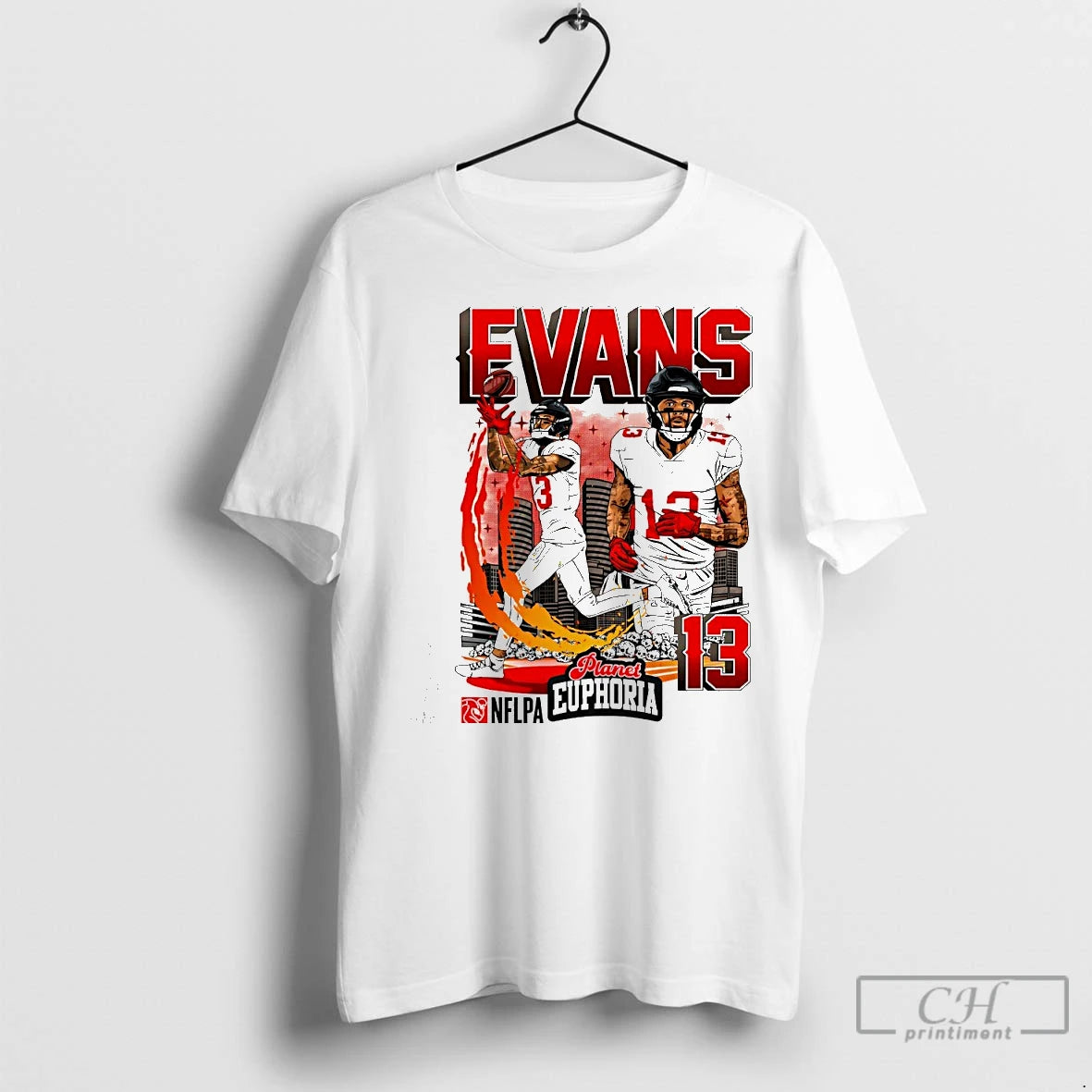 Classic Mike Evans 13 Tampa Bay Buccaneers Football Wide Receiver Comic