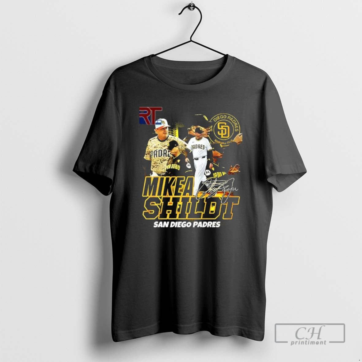 Classic Mikea Shildt San Diego Padres Signature Graphic Shirt Sweater