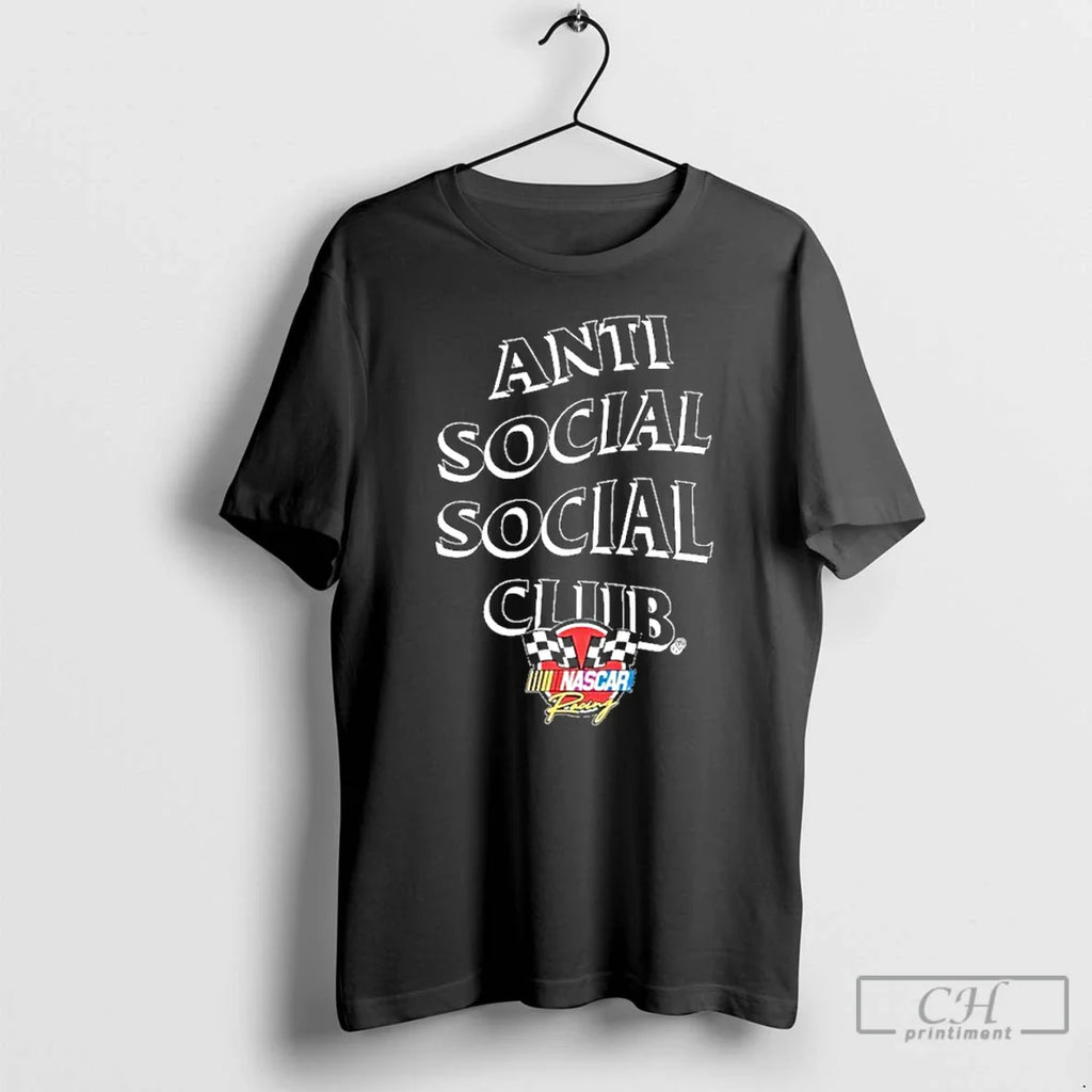 Classic Nascar Motorsport Anti Social Social Club T Shirts