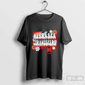 Classic Nebraska Cornhuskers Retro Flower Blackshirt T Shirts