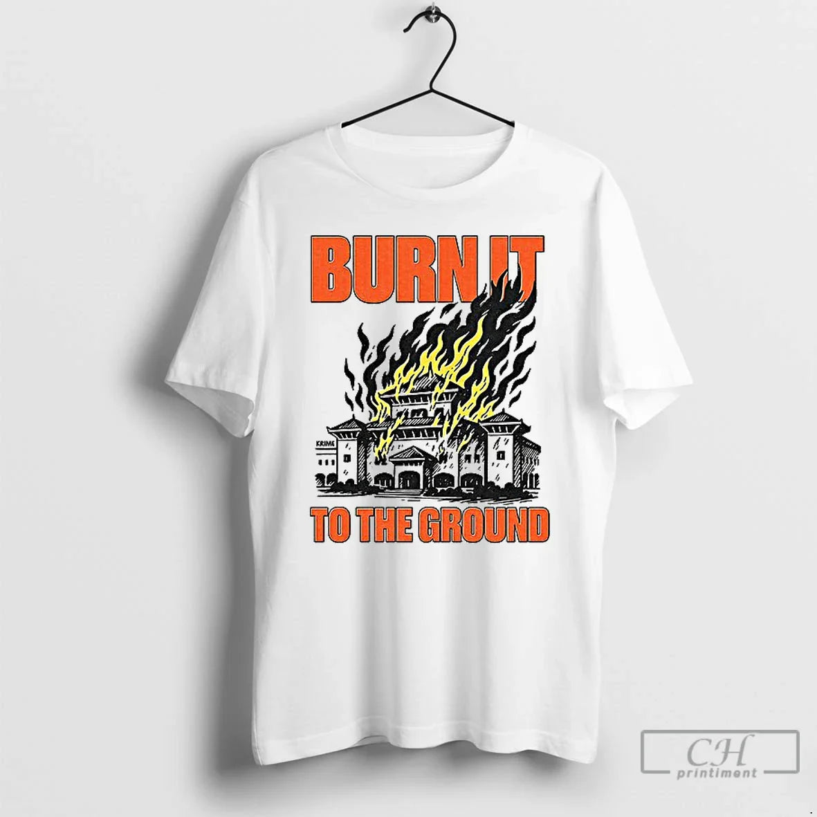 Classic Nepal Burn It To The Ground T Shirs Sweater