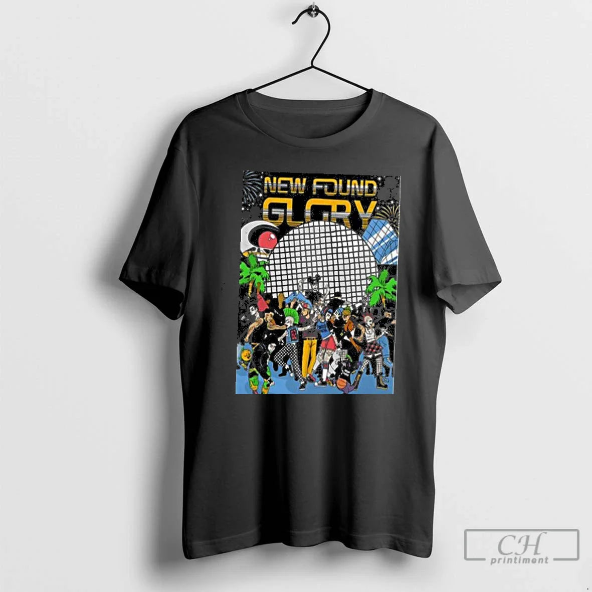 Classic New Found Glory Epcot Center Orlando October 5 6 2025 Concert T Shirts