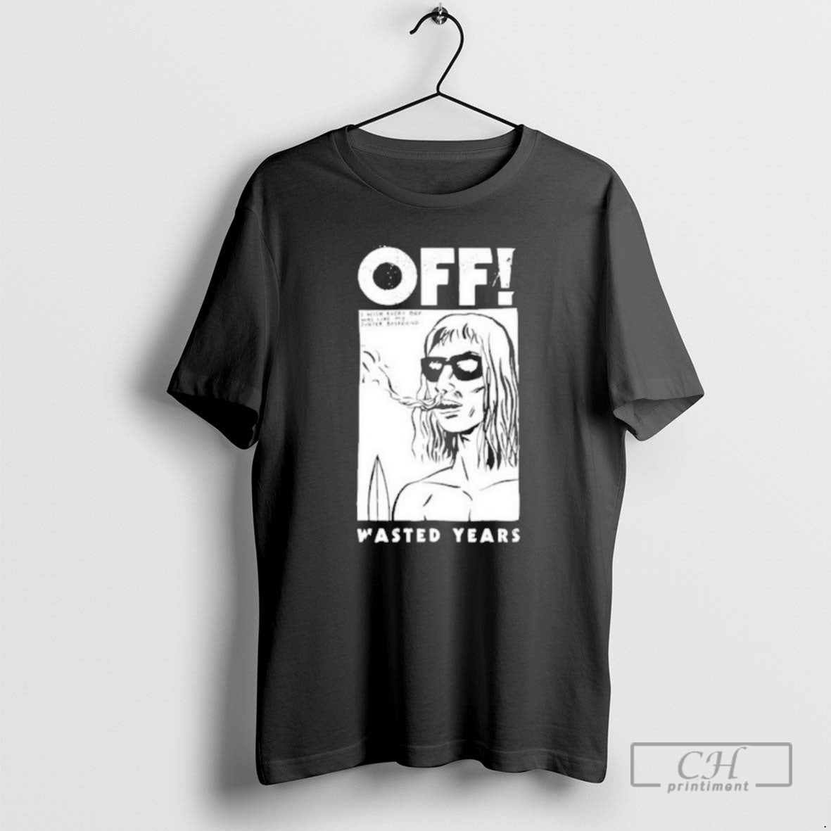Classic Off Band Wasted Years Shirt Sweater