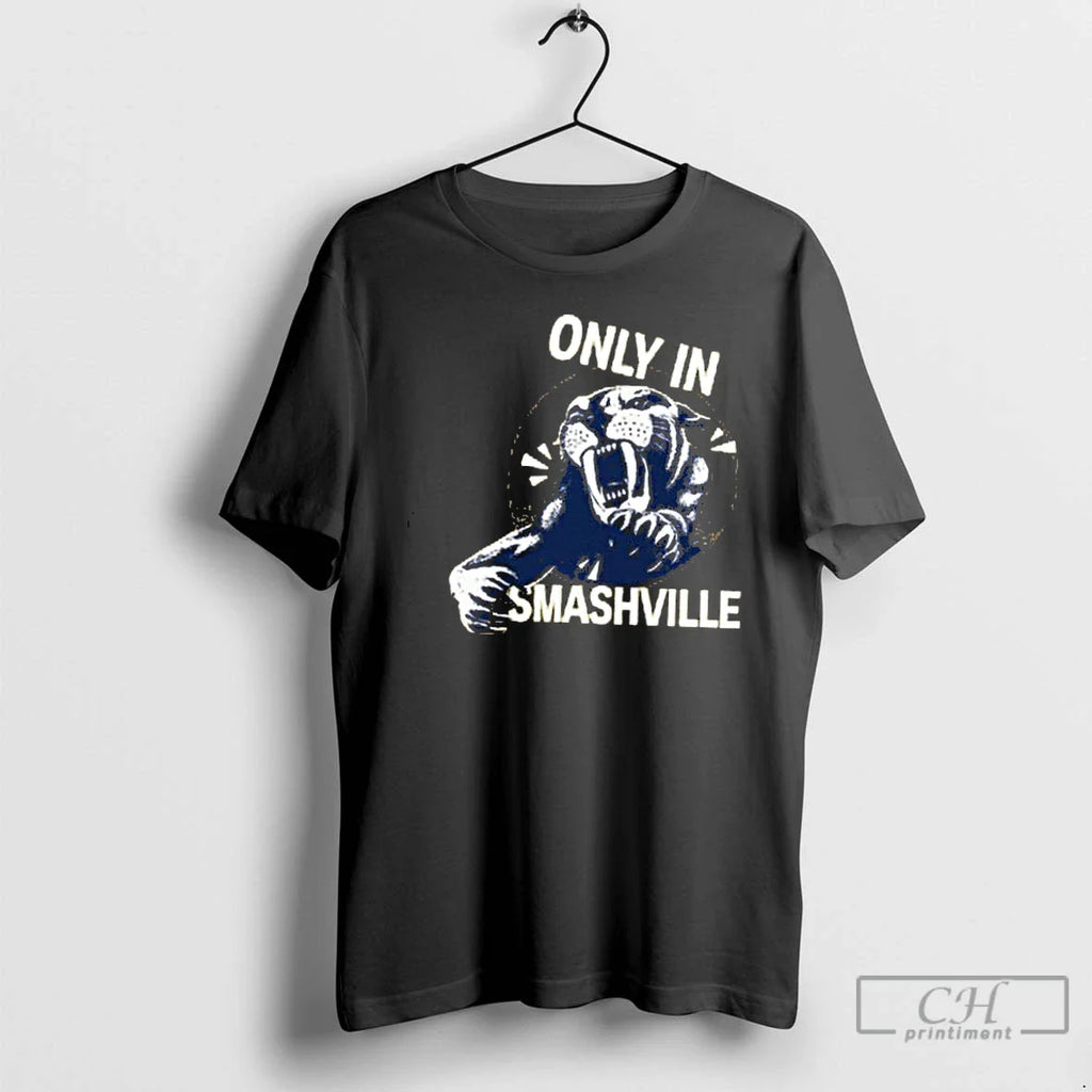 Classic Only In Smashville Nashville Predators T Shirts