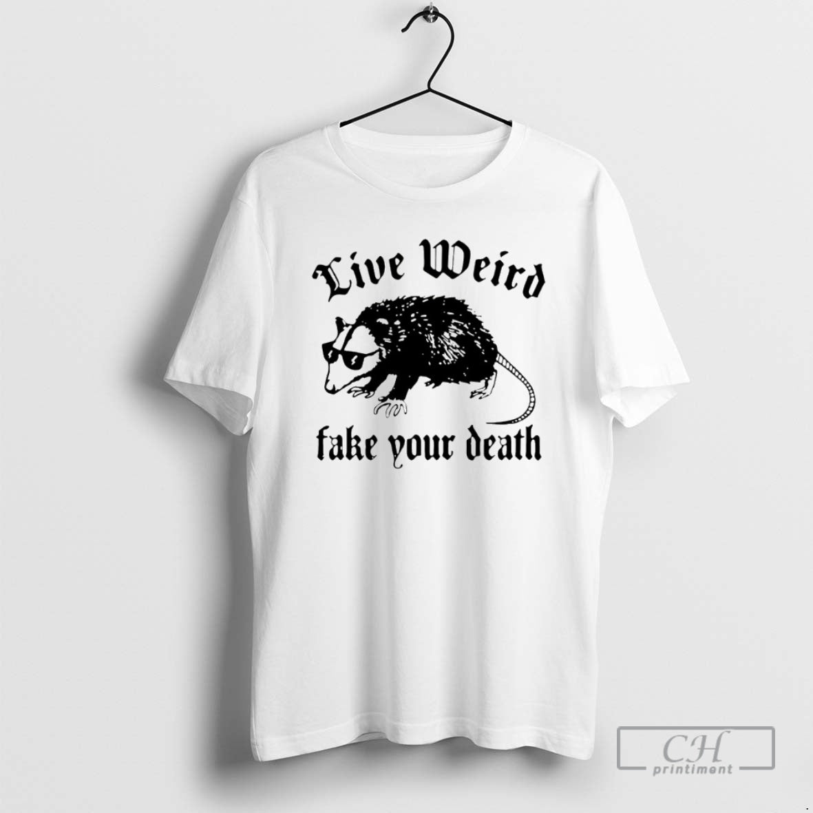 Classic Opossum Live Weird Fake Your Death Shirt Sweater