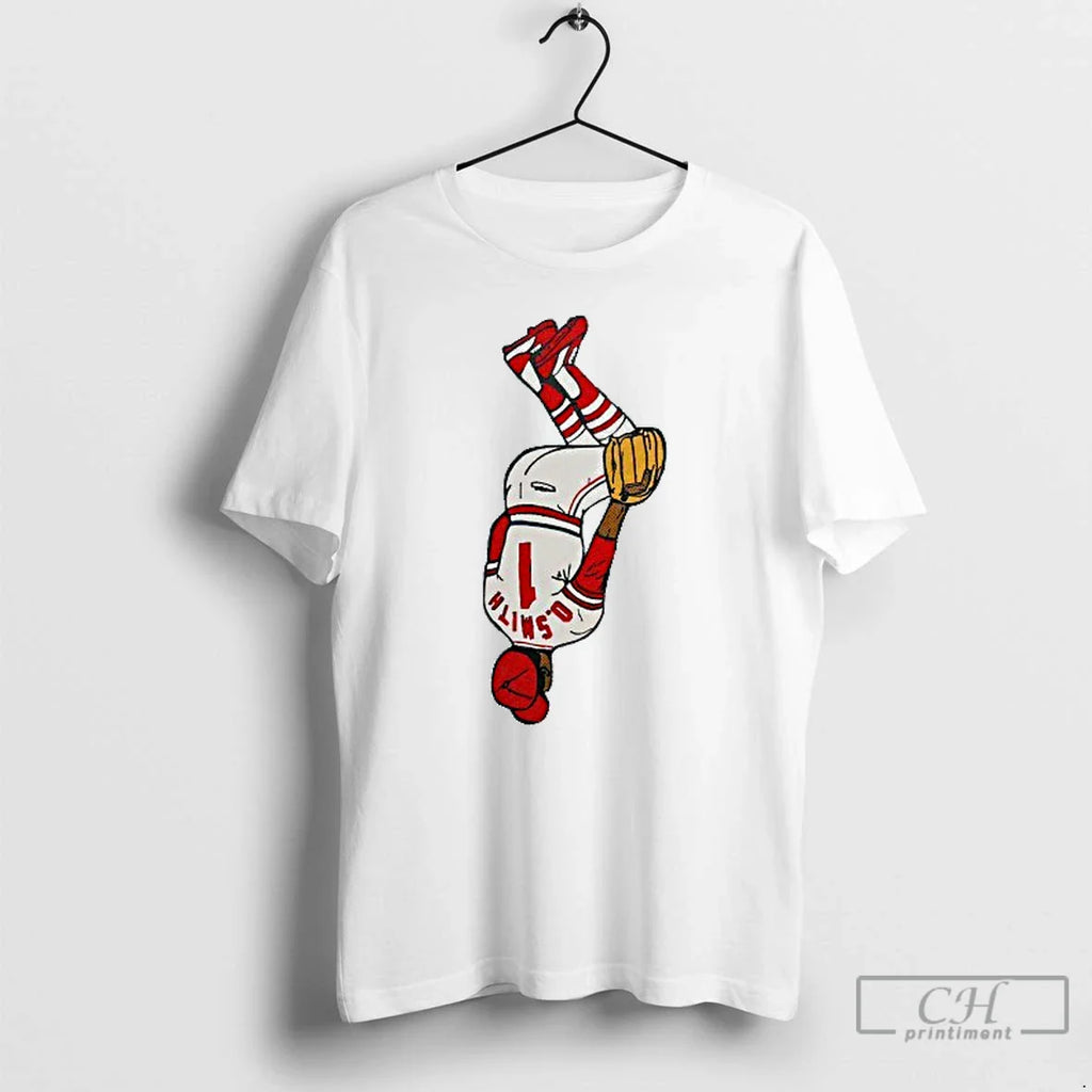 Classic Ozzie Smith St Louis Cardinals 2025 Graphic Mens White Tee T Shirts