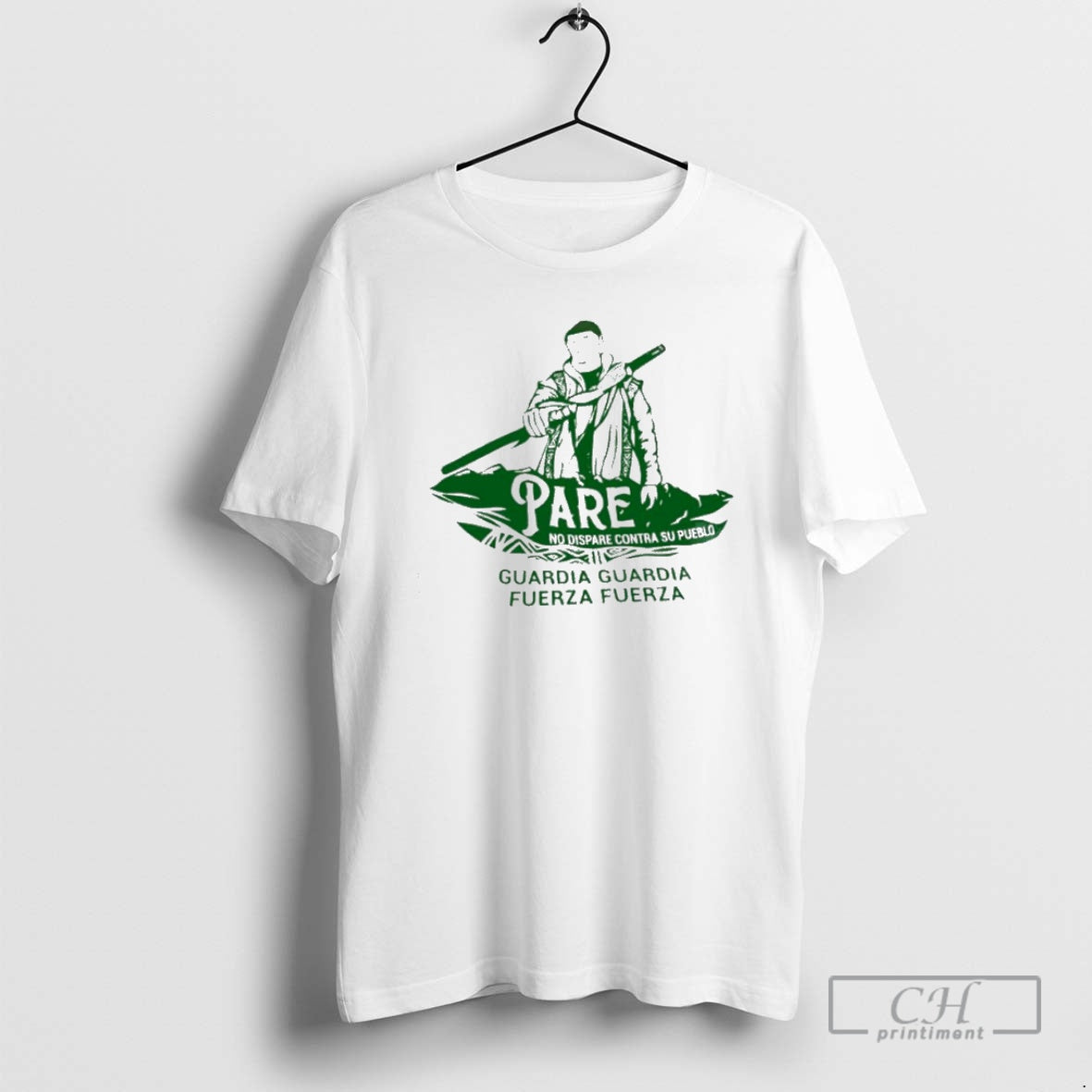 Classic Pare No Dispare Contra Su Pueblo Guardia Guardia Fuerza Fuerza Shirt Sweater