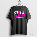 Classic Pink Out Stick Together Hockey Shirt Sweater