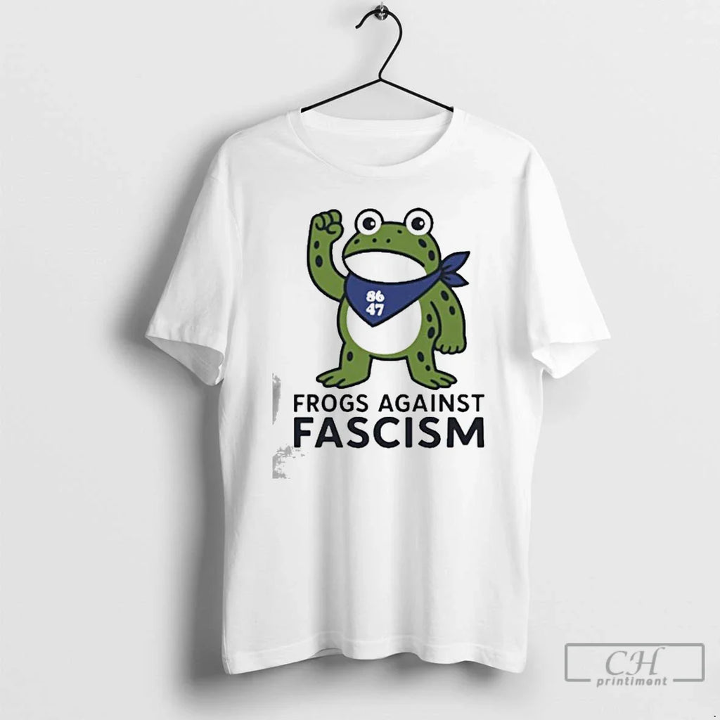 Classic Portland Frog Anti Ice Frogs Against Fascism T Shirts