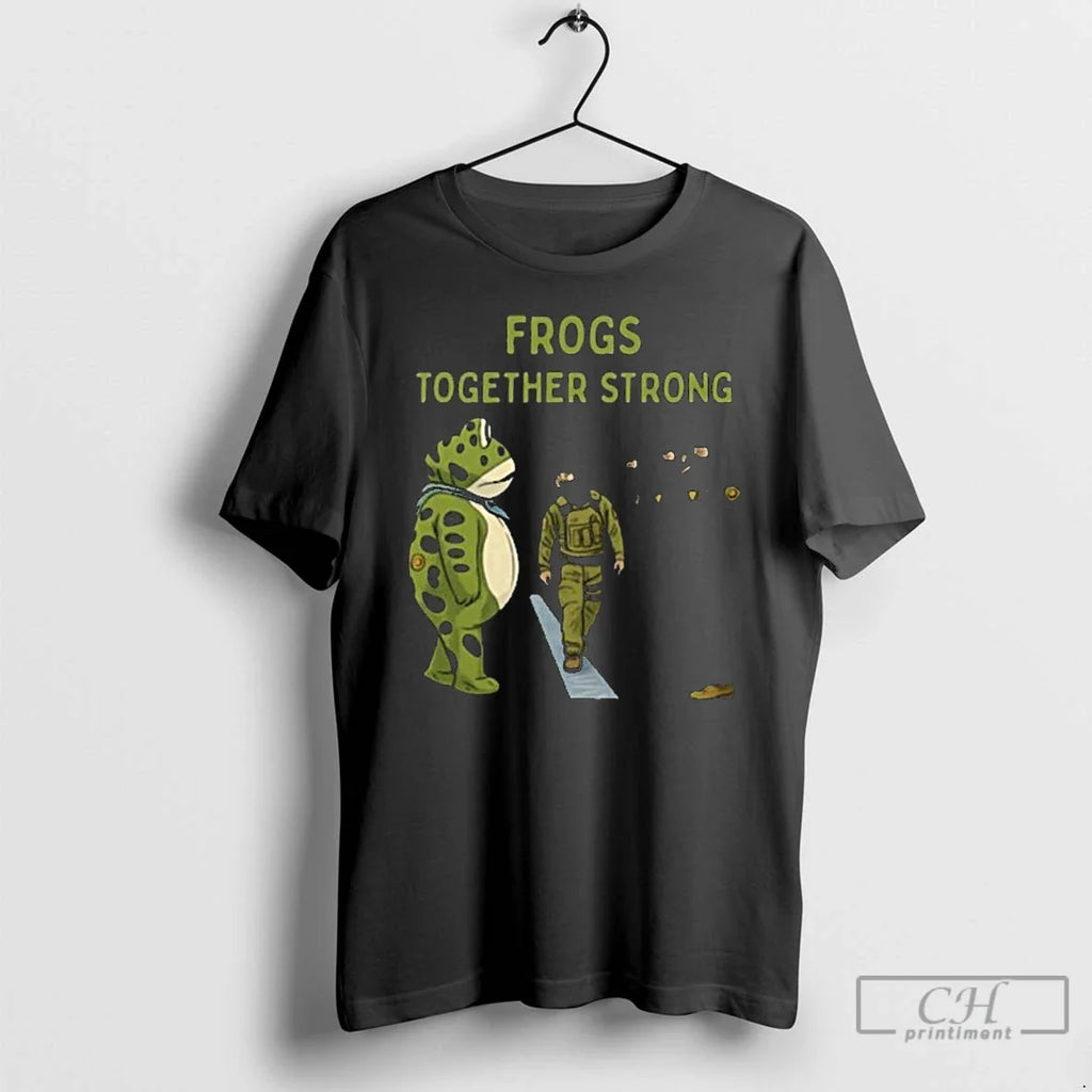 Classic Portland Frog Protest 2025 Long Sleve T Shirts
