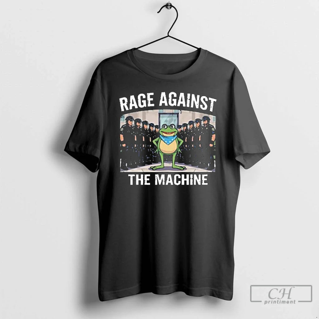 Classic Portland Frog Protest Anti Ice Anti Fascism Anti Trump Long Sleve T Shirts