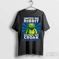 Classic Portland Frog United We Ribbit Divided We Croak