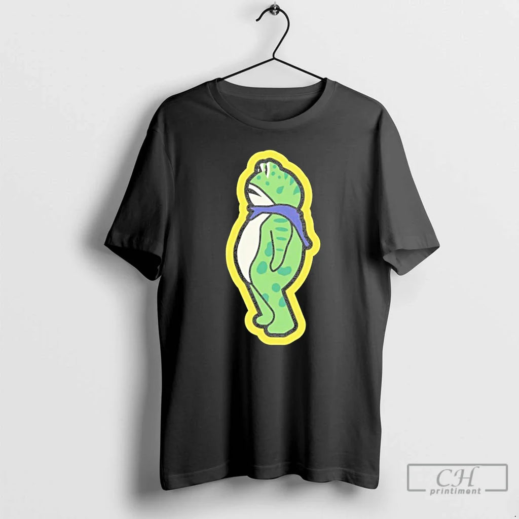 Classic Protest Frog Sticker T Shirts