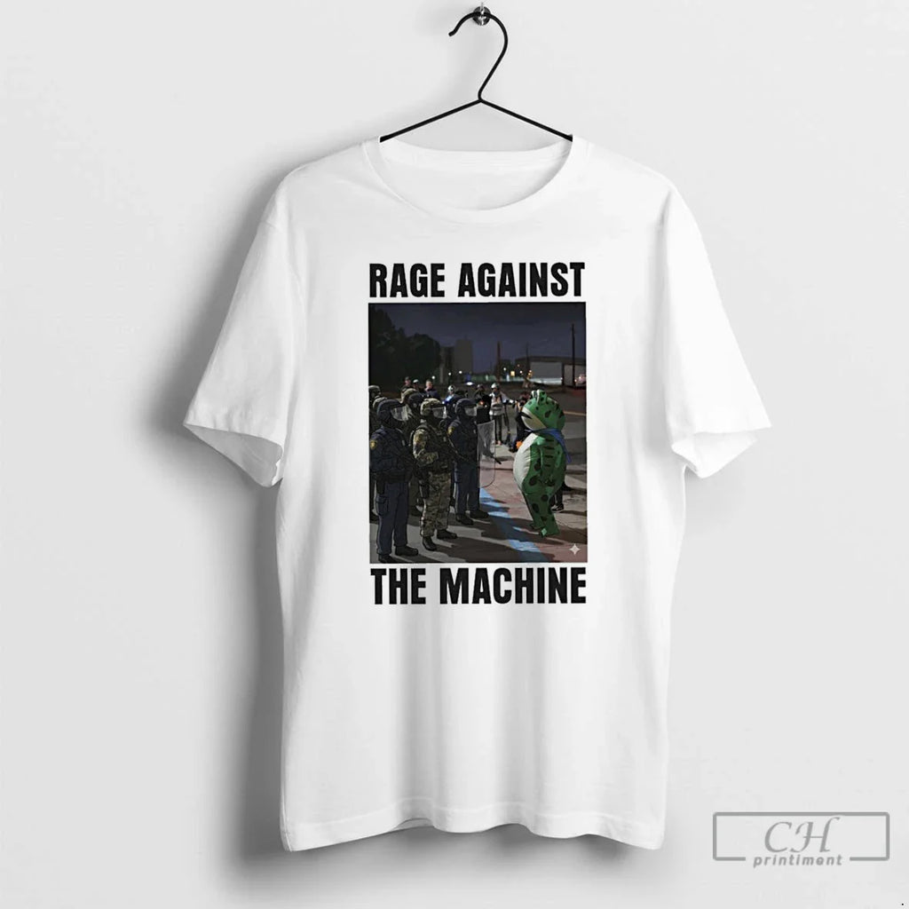 Classic Rage Against Machine Frog Anti Ice T Shirts