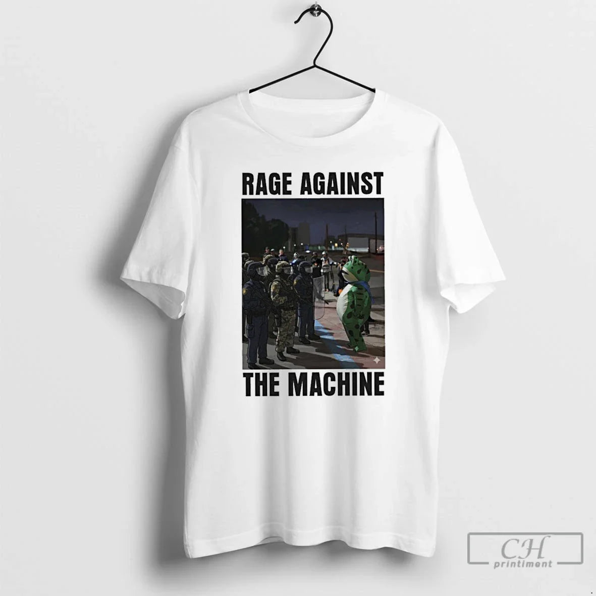 Classic Rage Against Machine Frog Anti Ice T Shirts