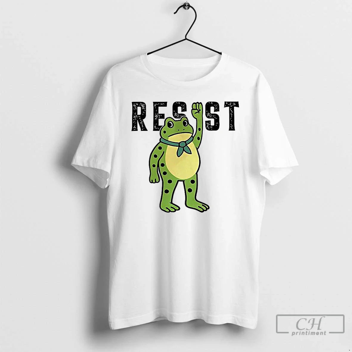 Classic Resist Frog Freedom Frog T Shirts