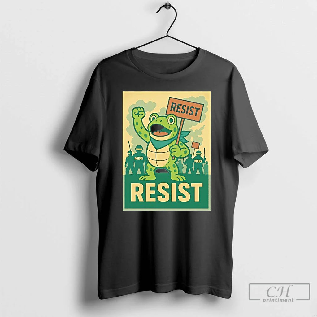 Classic Resist Portland Frog 2025 T Shirts