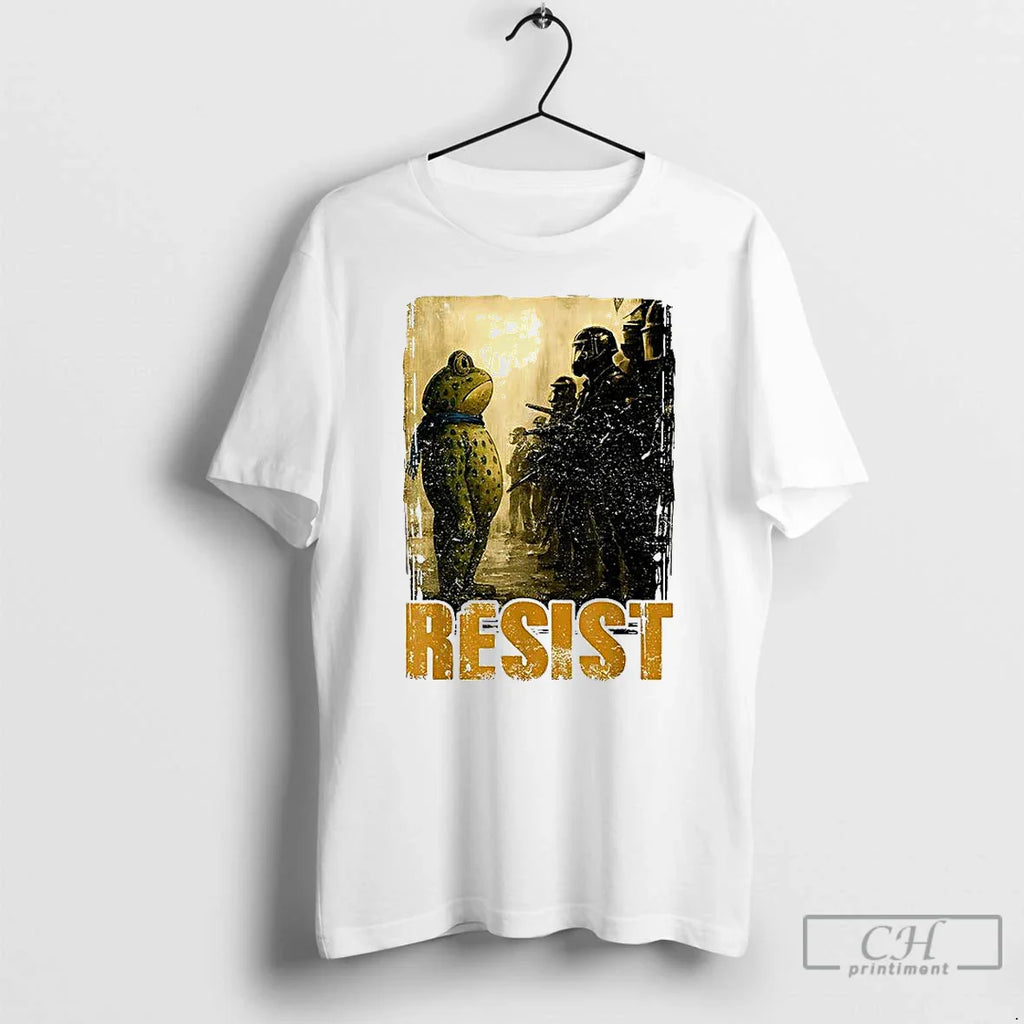 Classic Resist Portland Frog Protest T Shirts