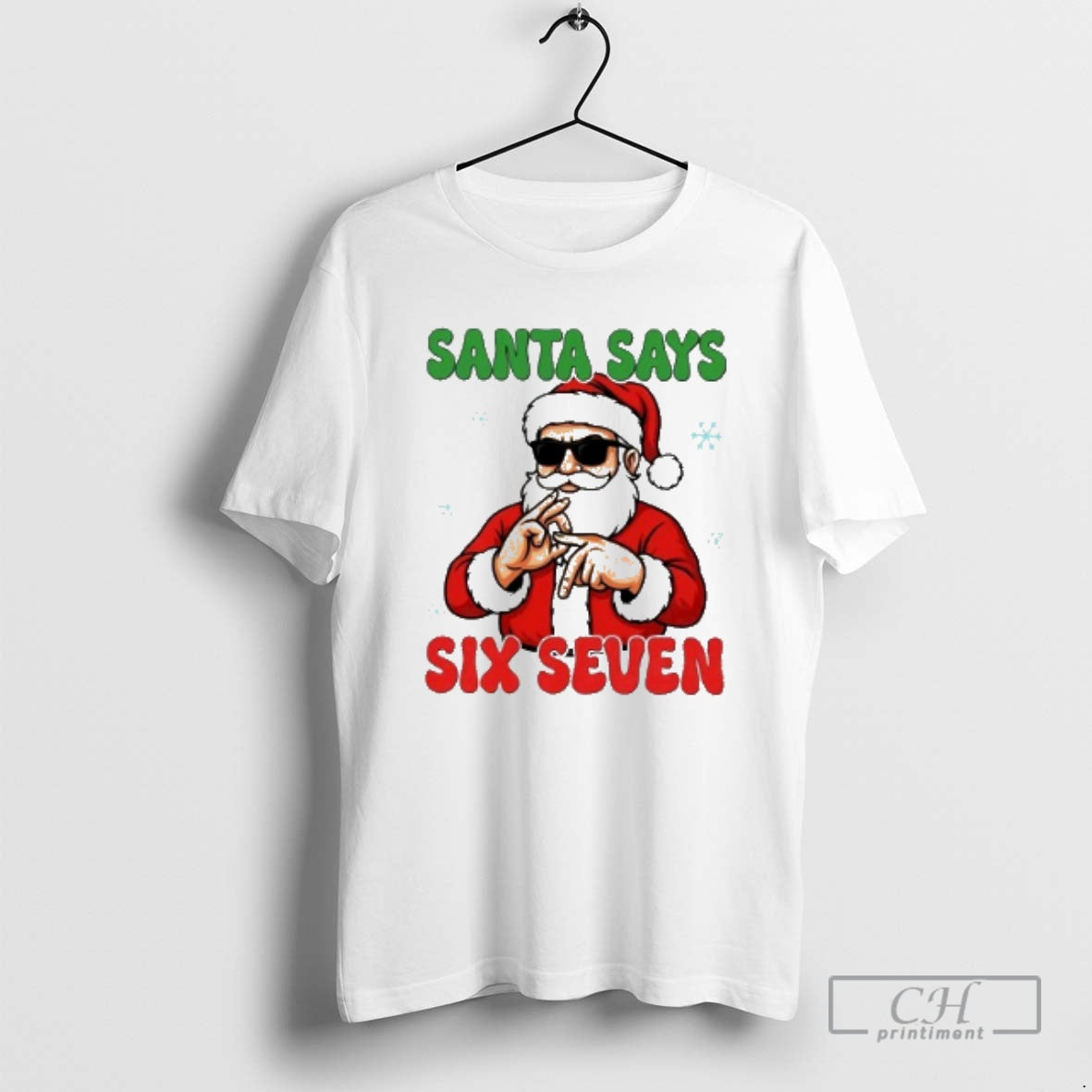 Classic Santa Says Six Seven Shirt Sweater