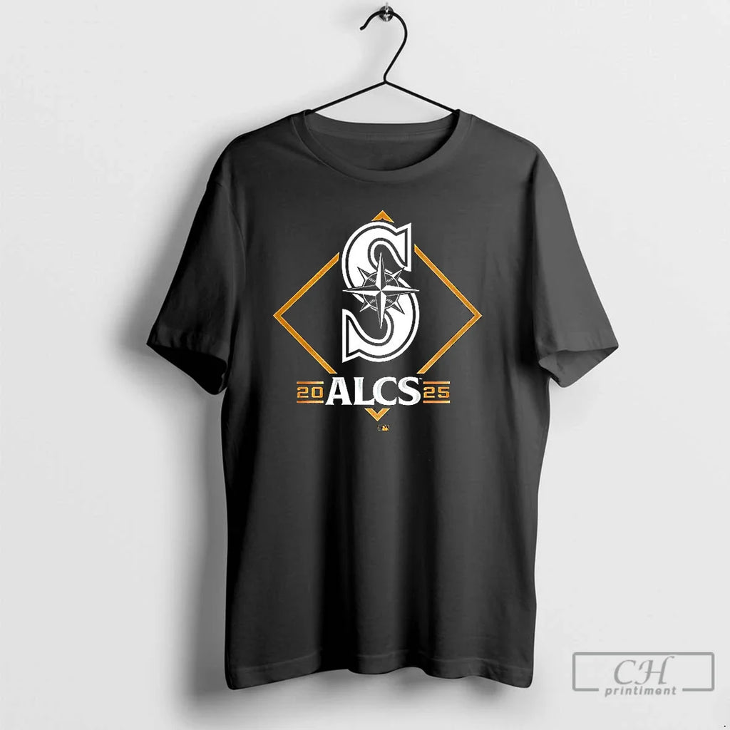 Classic Seattle Mariners Alcs 2025 Logo T Shirts