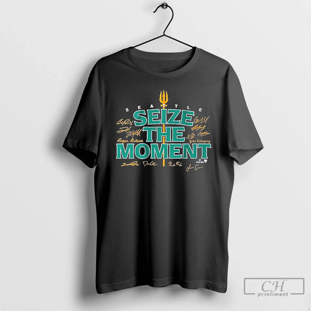 Classic Seattle Mariners Seize The Moment Alcs T Shirts