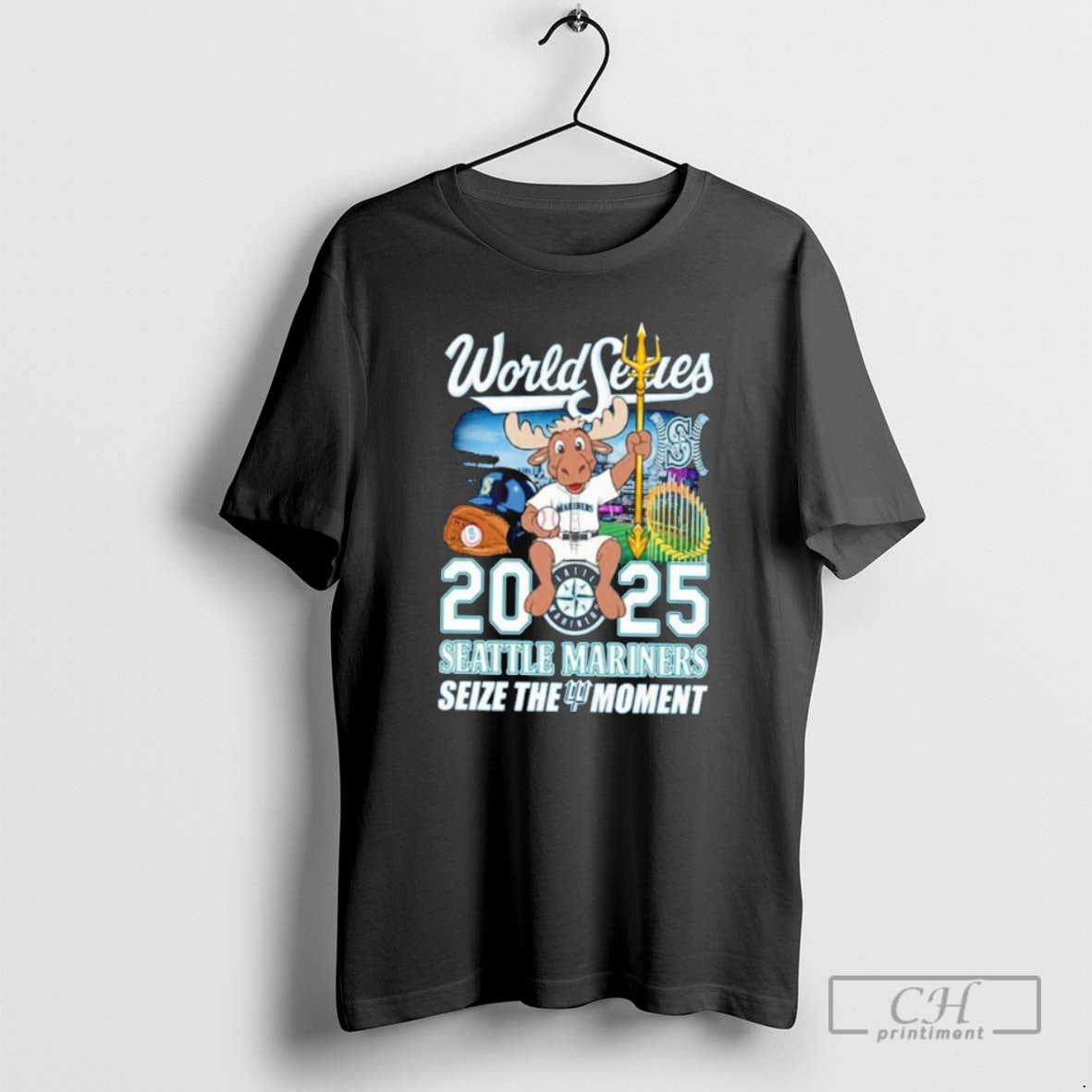Classic Seattle Mariners World Series 2025 Seize The Moment Shirt Sweater