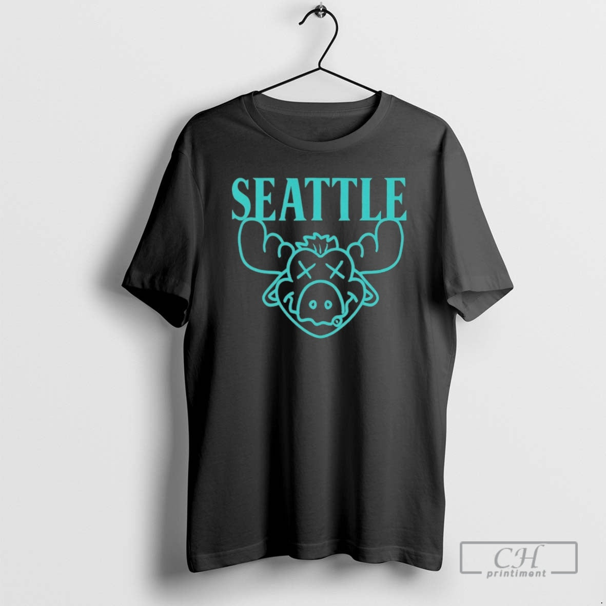 Classic Seattle Moose Alcs Shirt Sweater