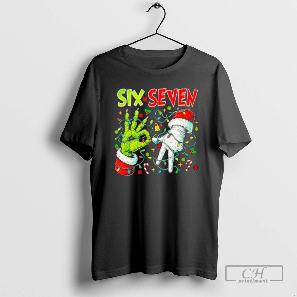 Classic Six Seven 67 Meme Christmas Shirt Sweater