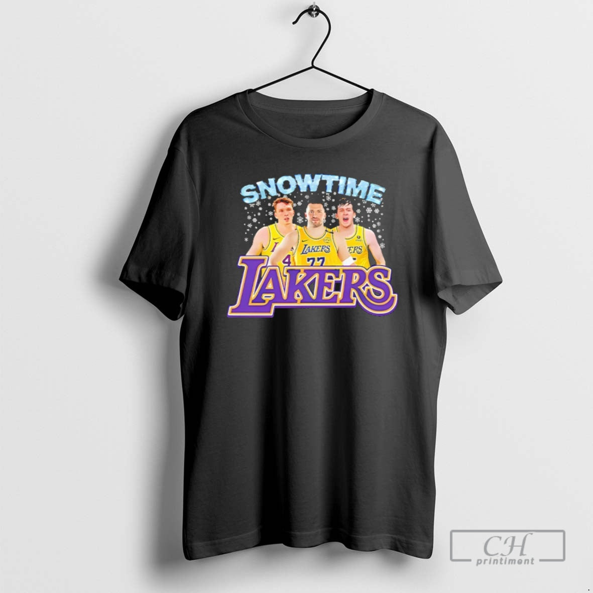 Classic Snowtime Lakers Showtime Lakers Shirt Sweater