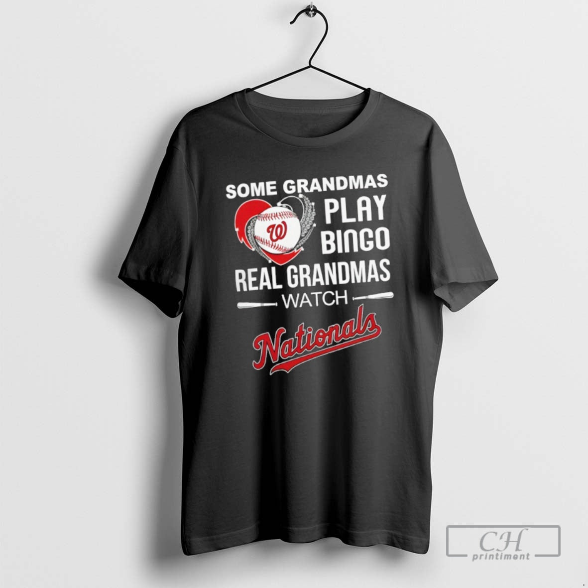 Classic Some Grandmas Play Bingo Real Grandmas Watch Washington Nationals Shirt Sweater