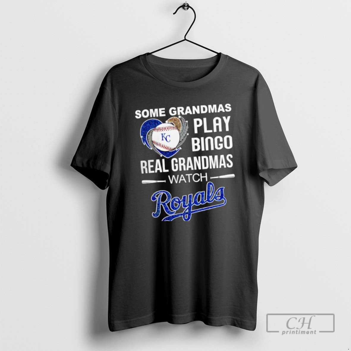Classic Some Grandmas Play Bingo Real Grandmas Watch Kansas City Royals Shirt Sweater