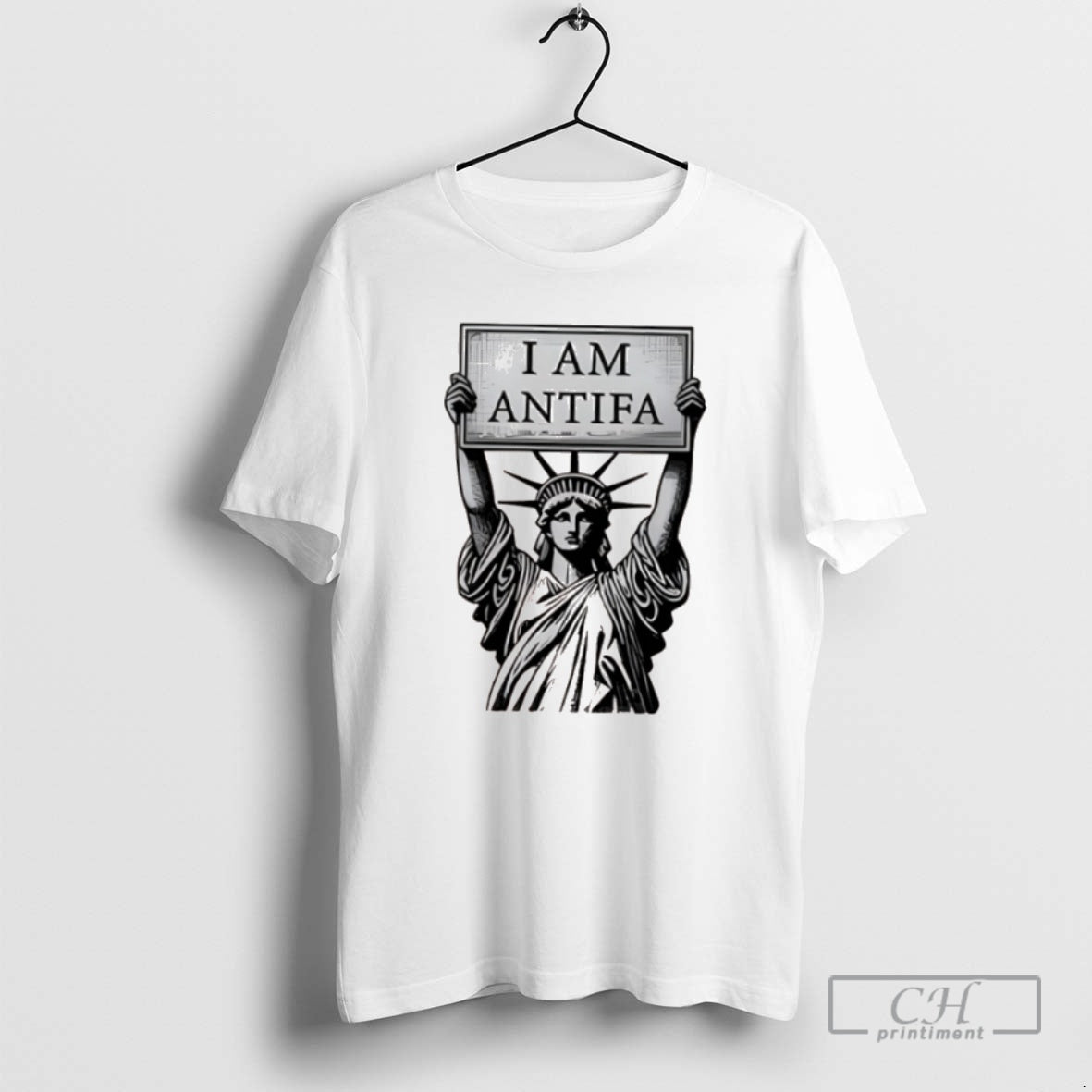 Classic Statue Of Liberty I Am Antifa Shirt Sweater