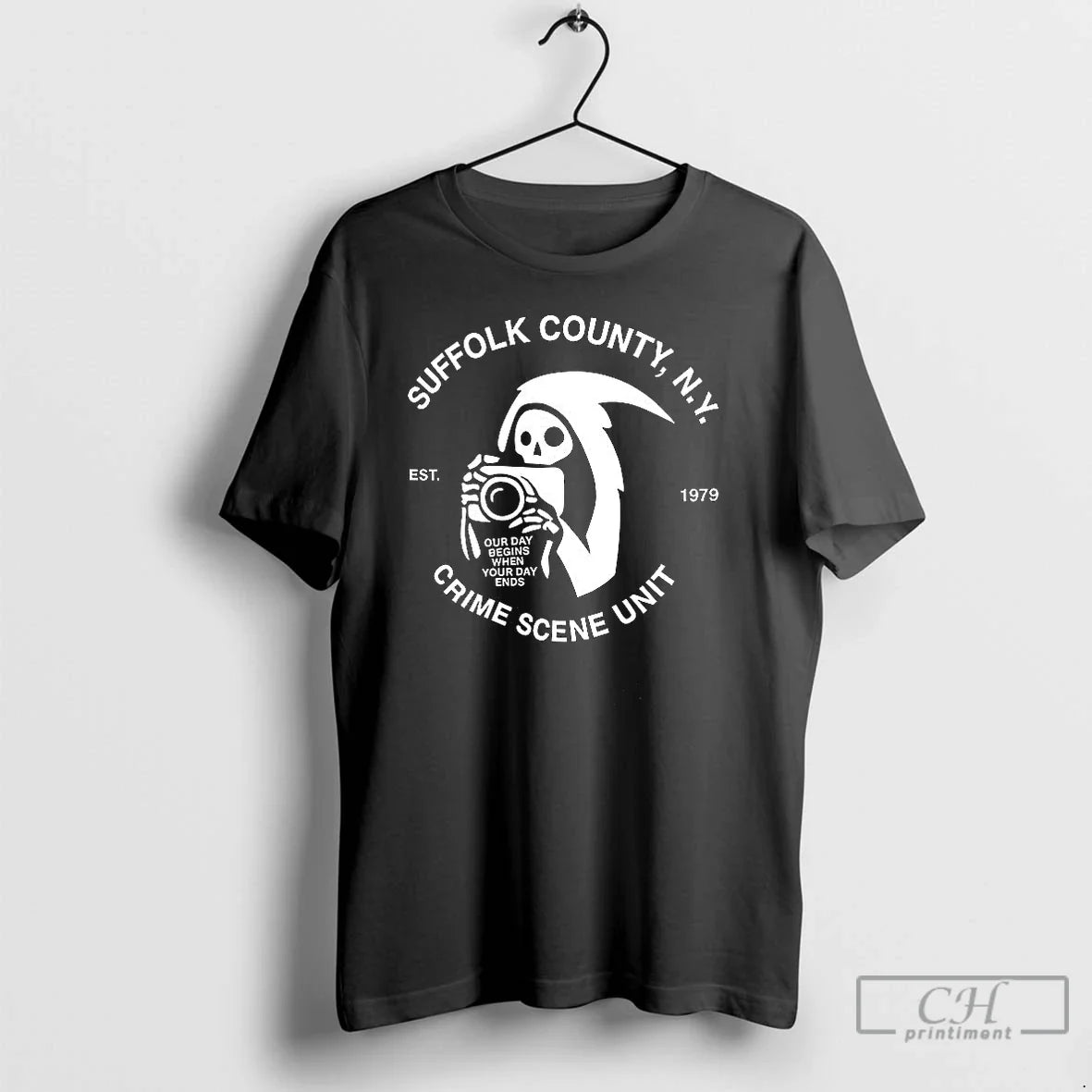 Classic Suffolk County Ny Crime Scene Unit T Shirts