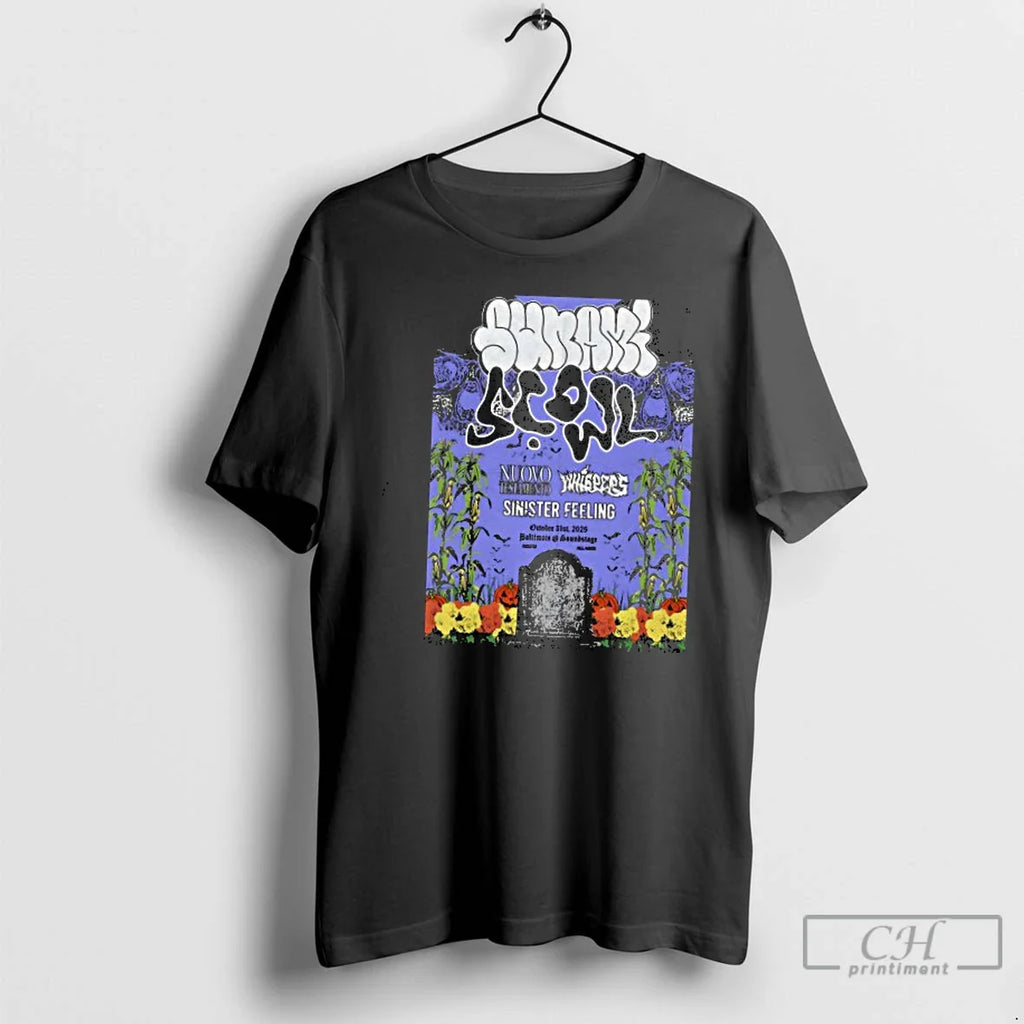 Classic Sunami And Scowl Baltimore Soundstage In Baltimore Md Oct 31 2025 T Shirts