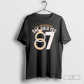 Classic Travis Kelce Its A Love Story Baby Just Say Yes Shirt Sweater