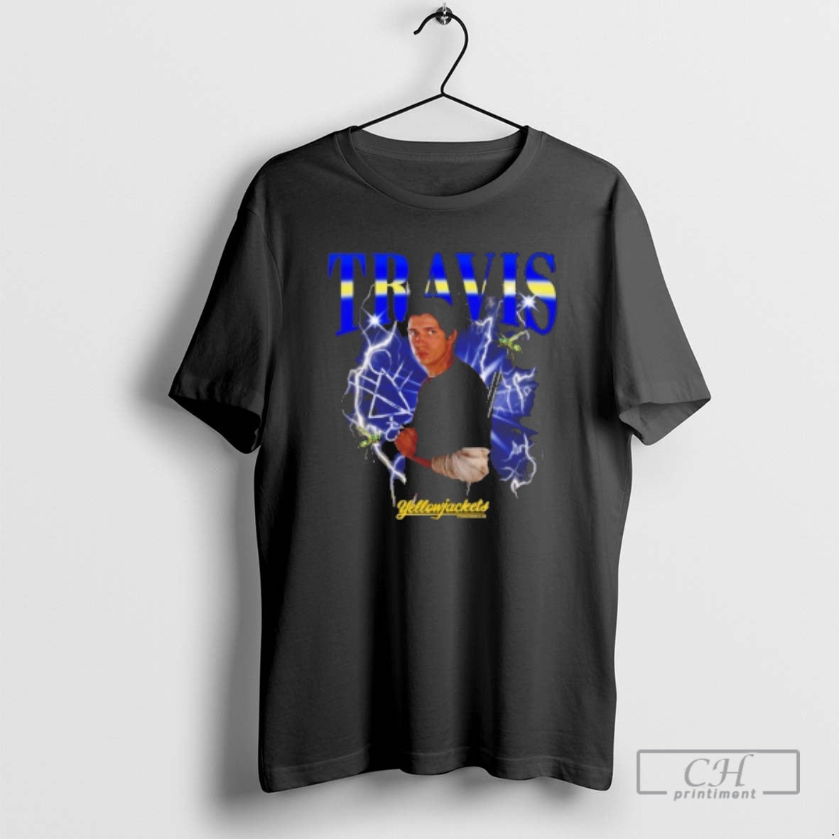 Classic Travis Martinez Yellowjackets Heartthrob Graphic Shirt Sweater