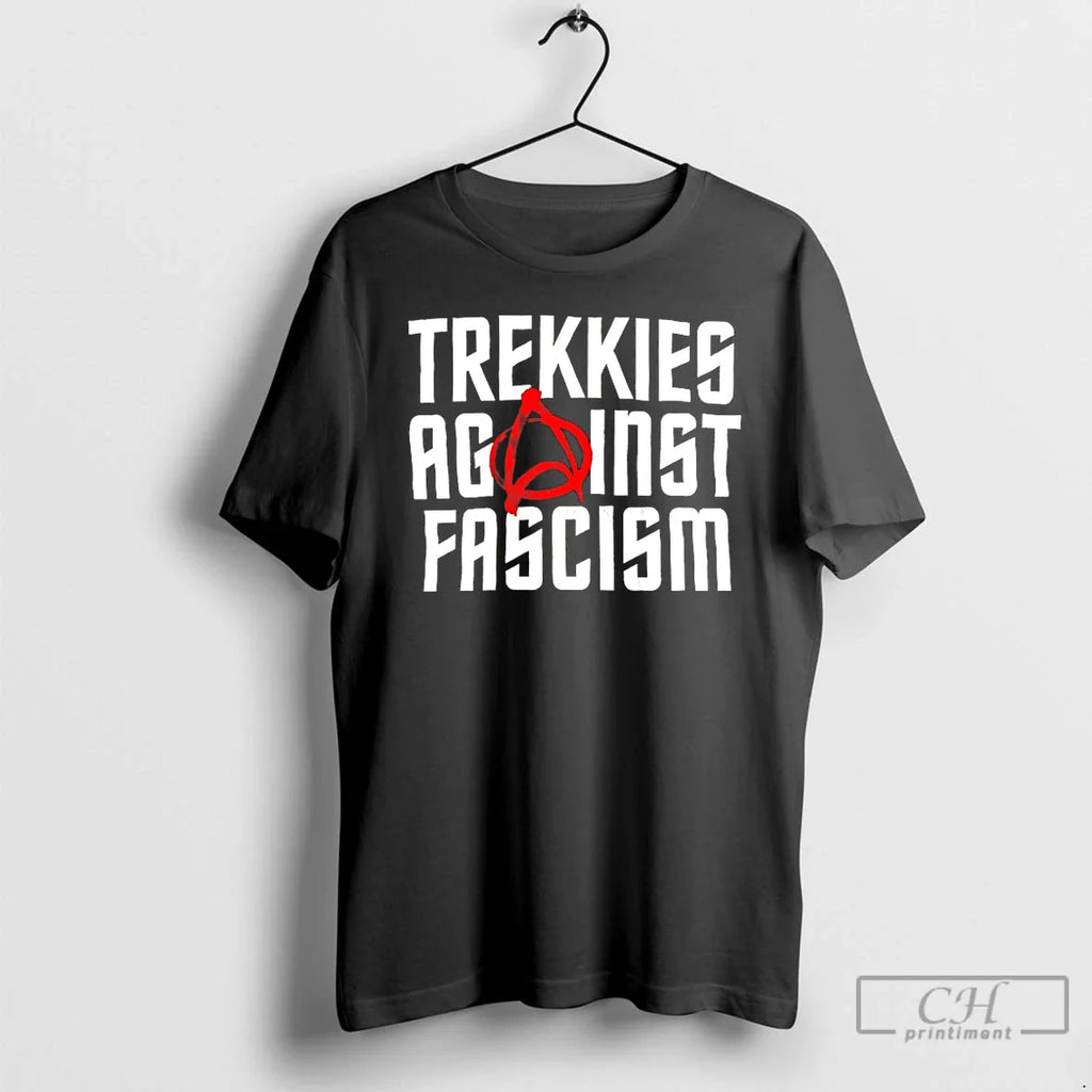 Classic Trekkies Against Fascism T Shirts