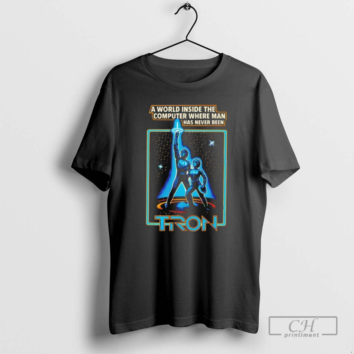Classic Tron A World Inside The Computer Where Man Has Never Been Shirt Sweater