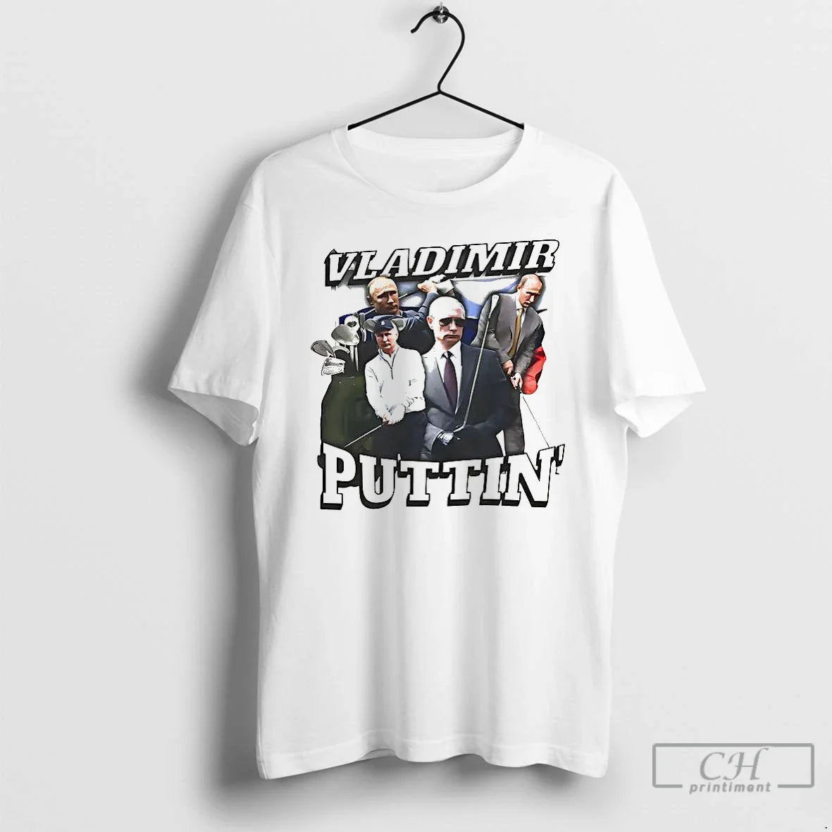 Classic Vladimir Puttin Golf T Shirts