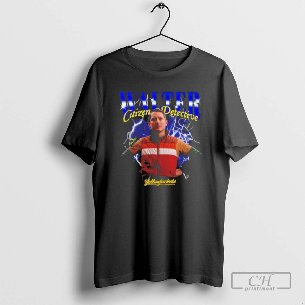 Classic Walter Citizen Detective Yellowjackets Heartthrob Graphic Shirt Sweater
