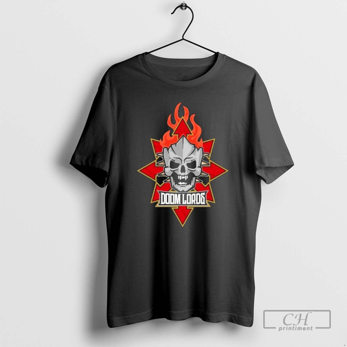 Classic Warhammer Blood Bowl Doom Lords Team Skull Shirt Sweater
