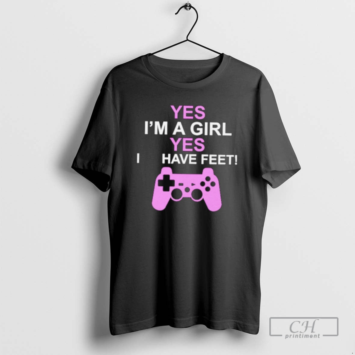 Classic Yes Im A Girl Yes I Have Feet Shirt Sweater