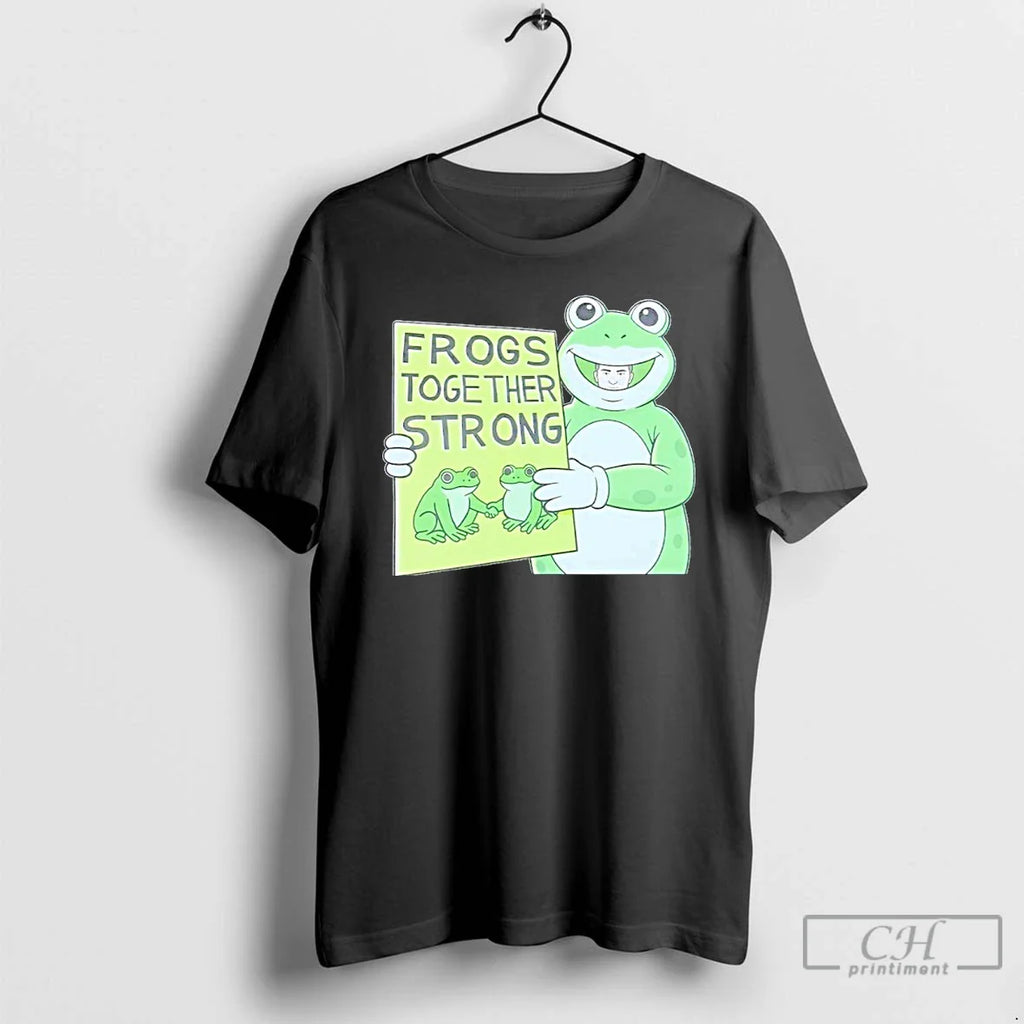 Classic Frogs Together Strong Anti Ice T Shirts