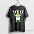 Classic King Frog Resist Portland Frog Protest T Shirts