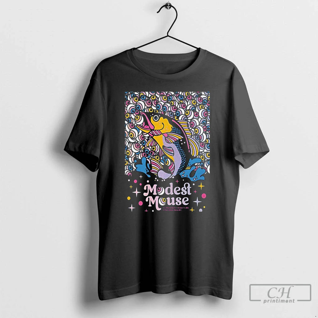 Classic Modest Mouse Oct 11 2025 Detroit Mi The Fillmore Detroit Tour T Shirts